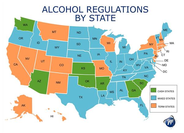 Alcohol Regulations Outlined by State